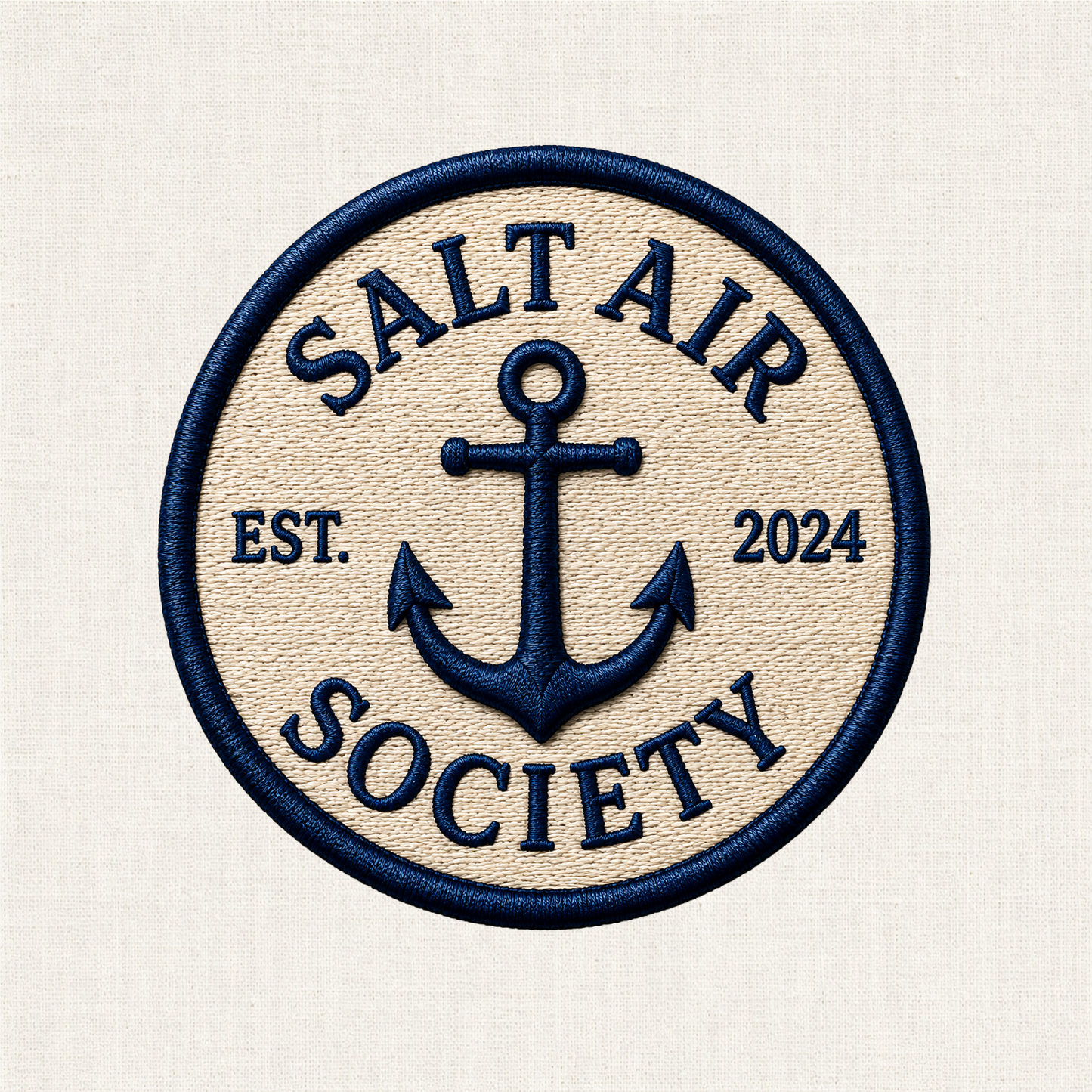 Salt Air Society Iron-On Patch — East Coast Collection