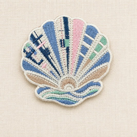 Patchwork Scallop Shell Patch