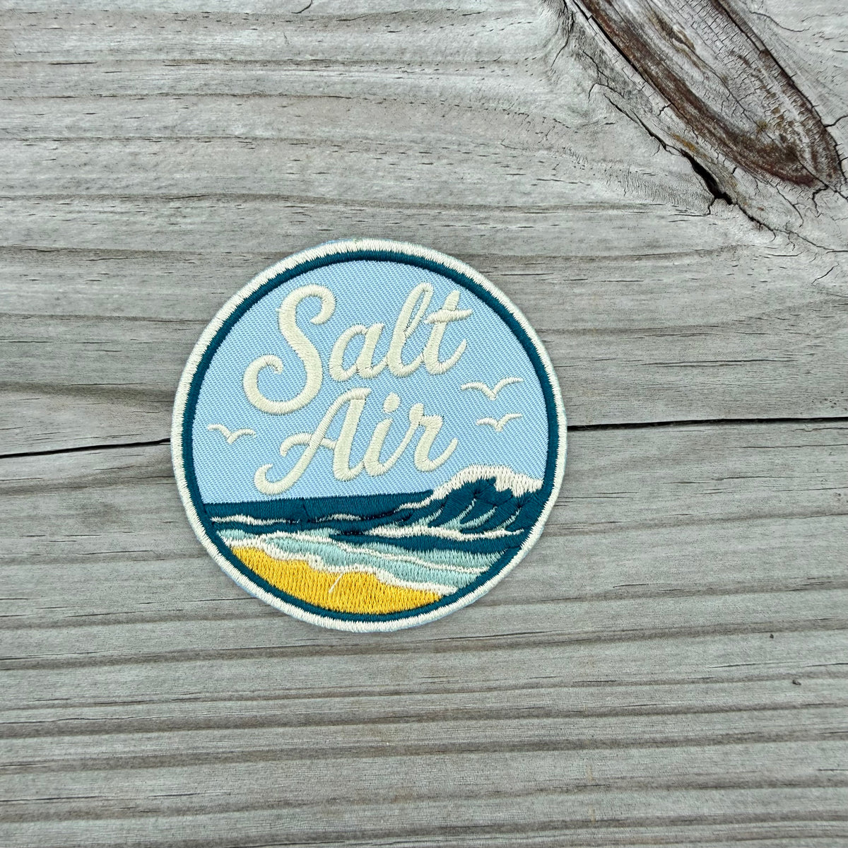 Salt Air Patch — Partial Embroidery Variant