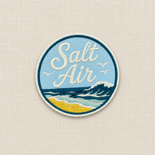 Salt Air Patch — Partial Embroidery Variant