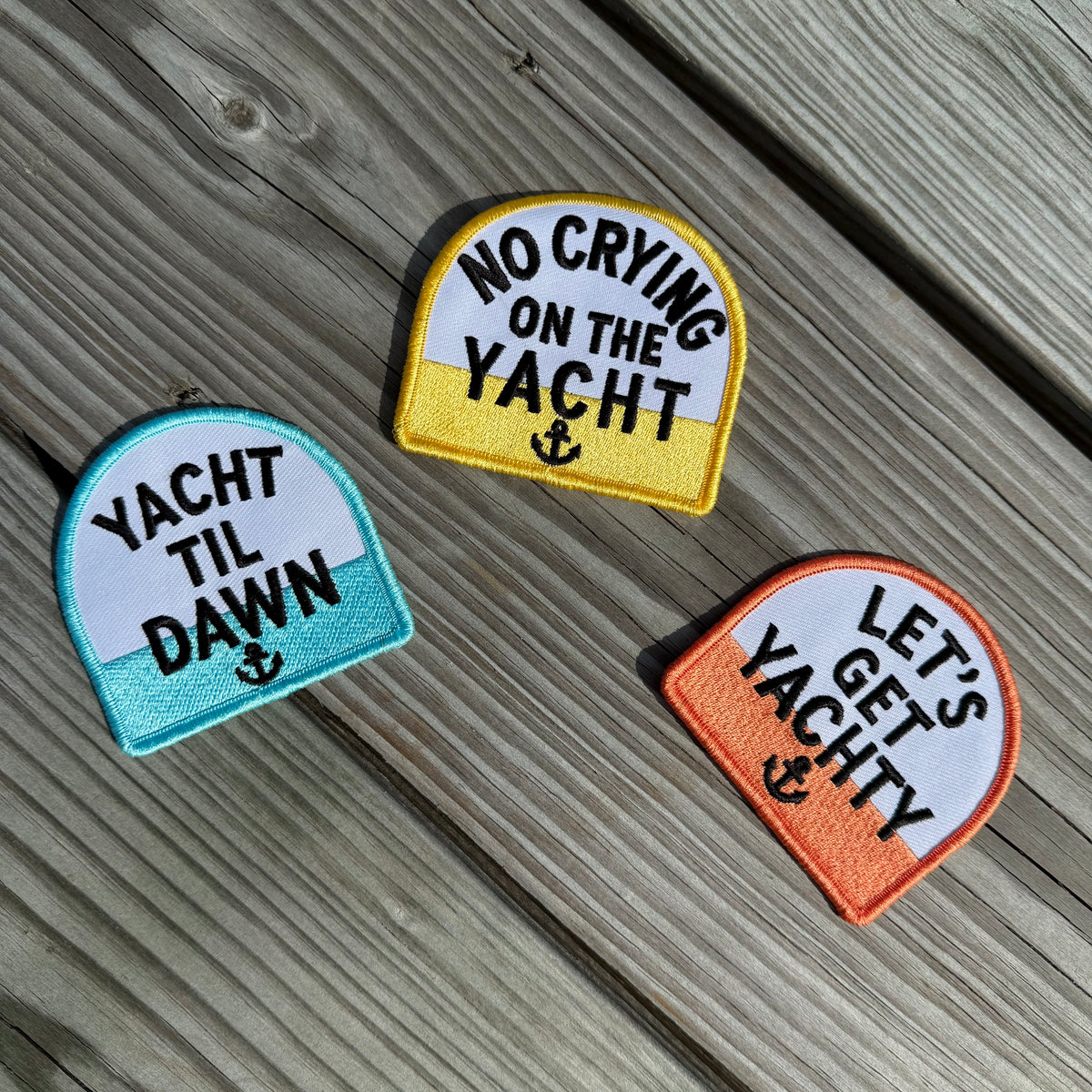 Seconds — Yacht Collection Patches (Choose One or Full Set of 3)