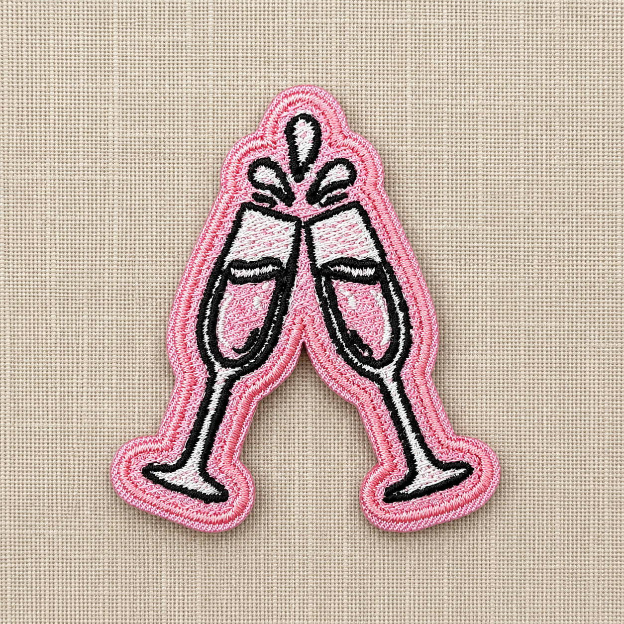 Champagne Toast Patch