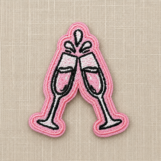 Champagne Toast Patch