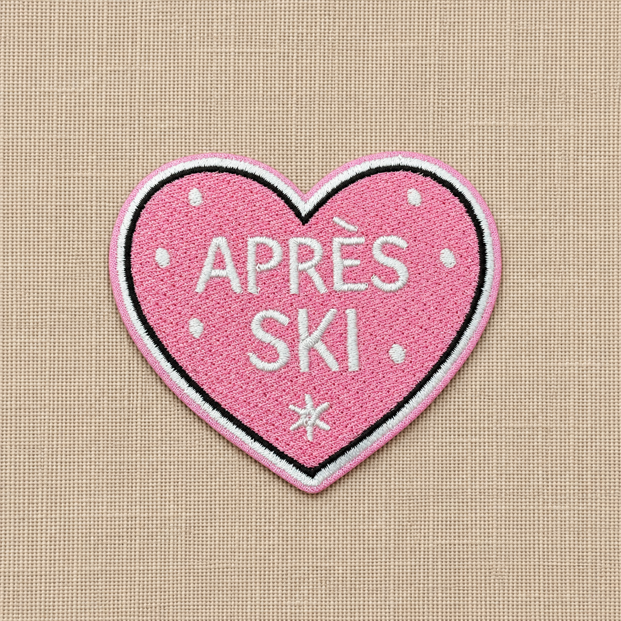 Après Ski Heart Patch
