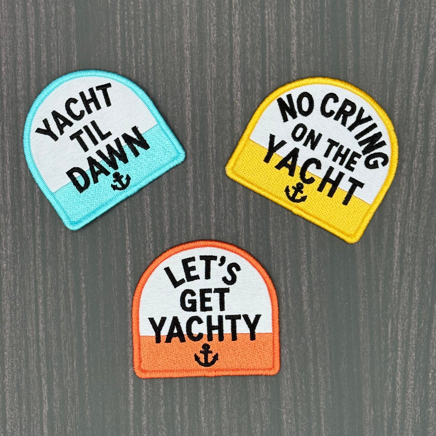 Seconds — Yacht Collection Patches (Choose One or Full Set of 3)