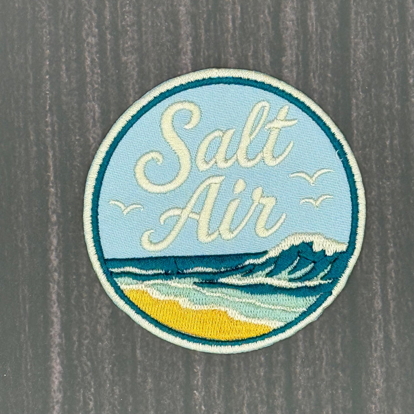 Salt Air Patch — Partial Embroidery Variant
